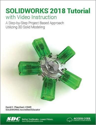 Cover image for SOLIDWORKS 2018 Tutorial with Video Instruction