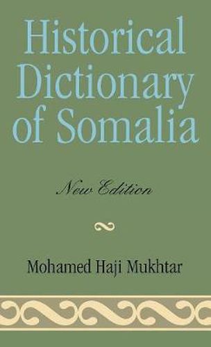 Cover image for Historical Dictionary of Somalia