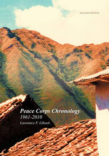 Cover image for Peace Corps Chronology; 1961-2010