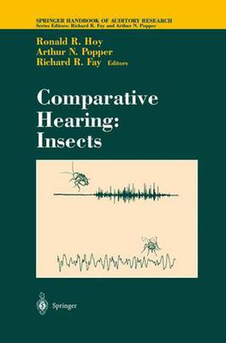 Cover image for Comparative Hearing: Insects