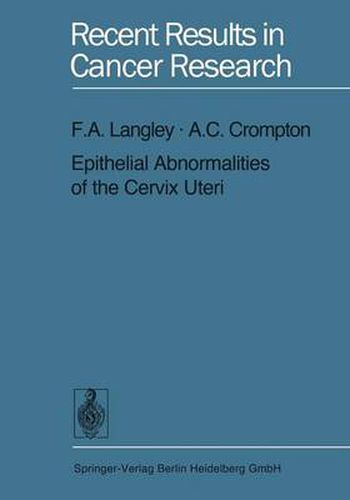 Cover image for Epithelial Abnormalities of the Cervix Uteri