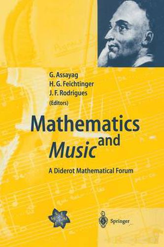 Cover image for Mathematics and Music: A Diderot Mathematical Forum