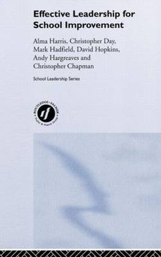 Cover image for Effective Leadership for School Improvement