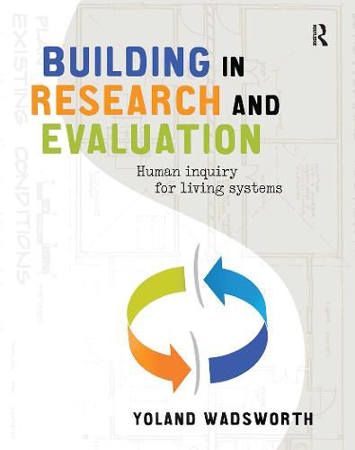 Cover image for Building in Research and Evaluation: Human inquiry for living systems