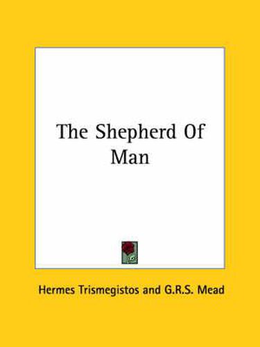 Cover image for The Shepherd of Man