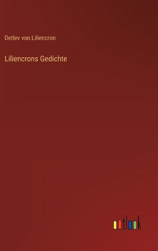 Cover image for Liliencrons Gedichte