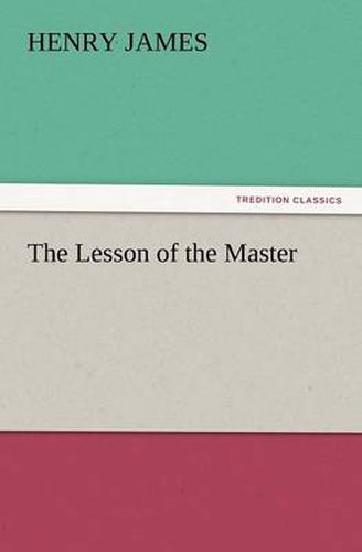 Cover image for The Lesson of the Master