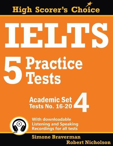 IELTS 5 Practice Tests, Academic Set 4: Tests No. 16-20