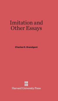 Cover image for Imitation and Other Essays