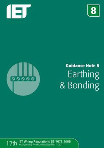 Cover image for Guidance Note 8: Earthing & Bonding
