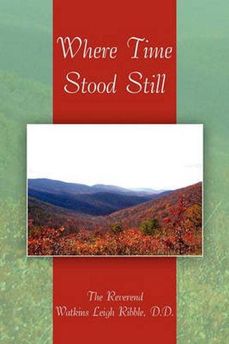 Cover image for Where Time Stood Still