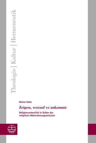 Cover image for Zeigen, Worauf Es Ankommt