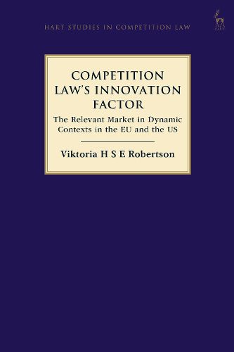 Cover image for Competition Law's Innovation Factor: The Relevant Market in Dynamic Contexts in the EU and the US