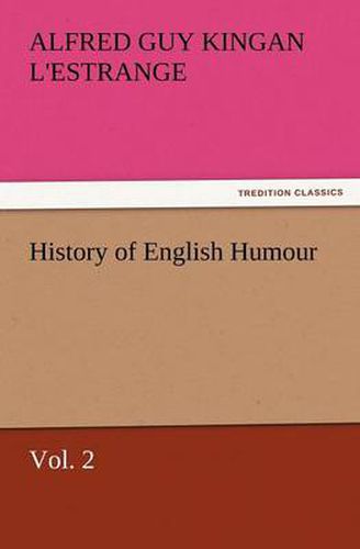 Cover image for History of English Humour, Vol. 2