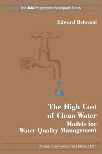 Cover image for The High Cost of Clean Water: Models for Water Quality Management