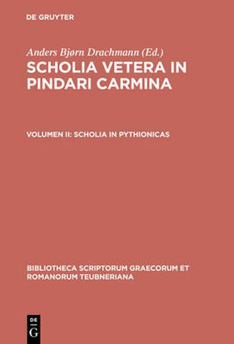 Cover image for Scholia Vetera in Pindari Car CB