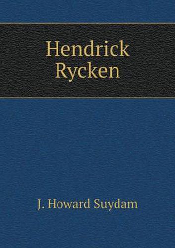 Cover image for Hendrick Rycken