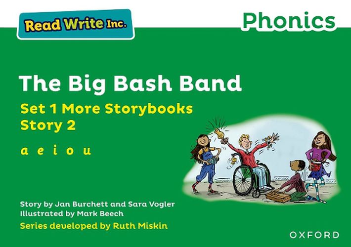 Read Write Inc Phonics: Green Set 1 More Storybook 2 The Big Bash Band