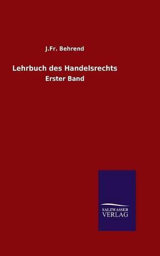 Cover image for Lehrbuch des Handelsrechts