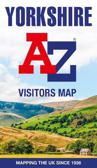 Cover image for Yorkshire A-Z Visitors Map