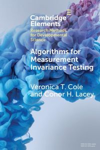 Cover image for Algorithms for Measurement Invariance Testing