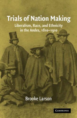 Cover image for Trials of Nation Making: Liberalism, Race, and Ethnicity in the Andes, 1810-1910