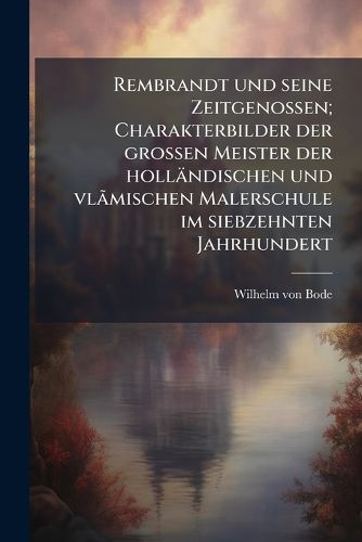 Cover image for Rembrandt Und Seine Zeitgenossen; Charakterbilder Der Grossen Meister Der Hollandischen Und Vlamischen Malerschule Im Siebzehnten Jahrhundert