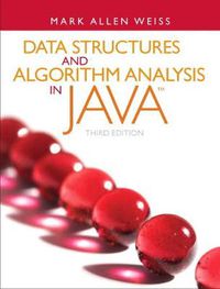 Cover image for Data Structures and Algorithm Analysis in Java