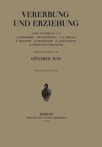 Vererbung Und Erziehung