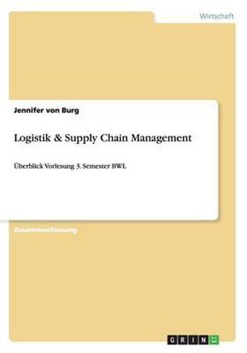 Cover image for Logistik & Supply Chain Management