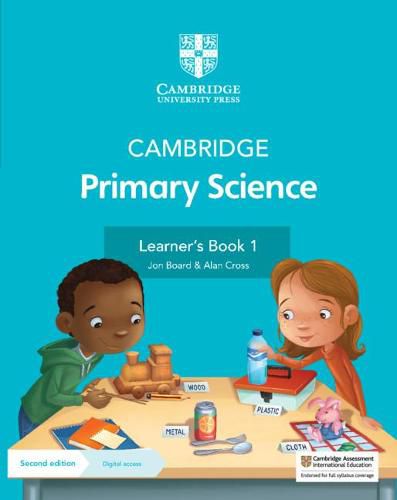 Cover image for Cambridge Primary Science Learner's Book 1 with Digital Access (1 Year)
