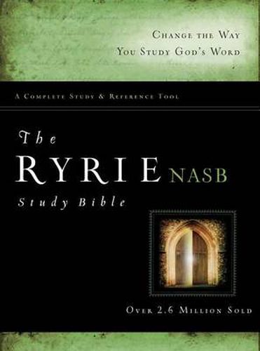 NAS Ryrie Study Bible Hardback Red Letter Indexed, The