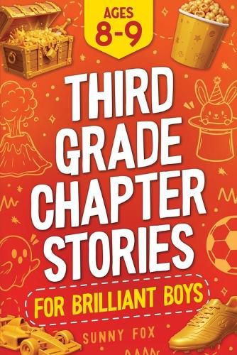 Cover image for Third Grade Chapter Stories for Brilliant Boys (Ages 8-9)