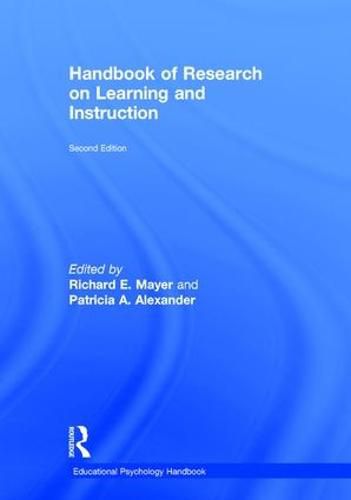 Cover image for Handbook of Research on Learning and Instruction