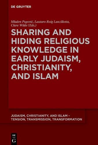 Cover image for Sharing and Hiding Religious Knowledge in Early Judaism, Christianity, and Islam