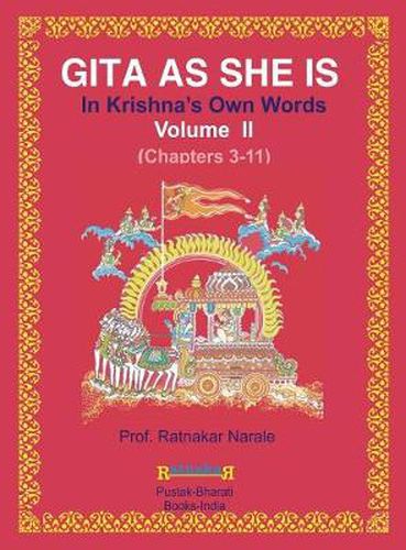 Cover image for Gita as She Is, in Krishna's Own Words, Book II