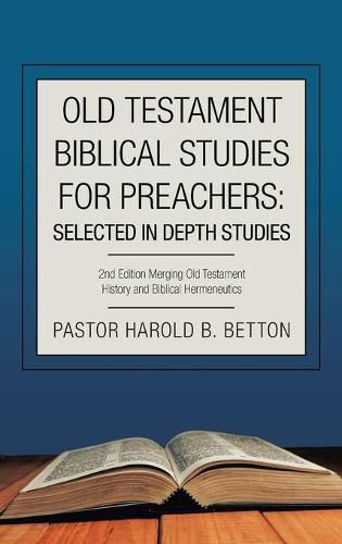 Cover image for Old Testament Biblical Studies for Preachers