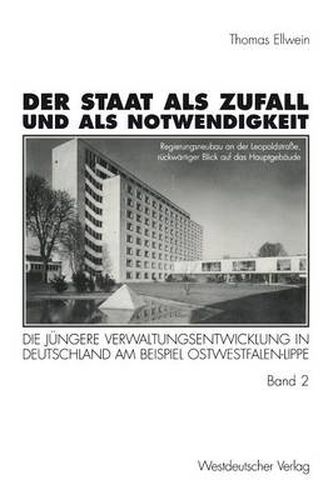 Cover image for Der Staat als Zufall und als Notwendigkeit