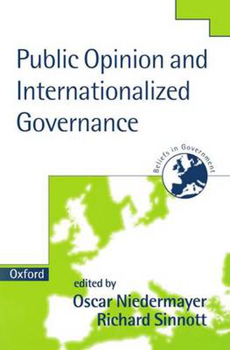 Cover image for Public Opinion and Internationalized Governance