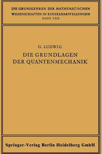 Die Grundlagen Der Quantenmechanik