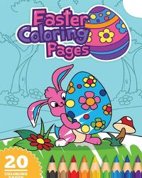 Cover image for Easter Coloring Book For Kids