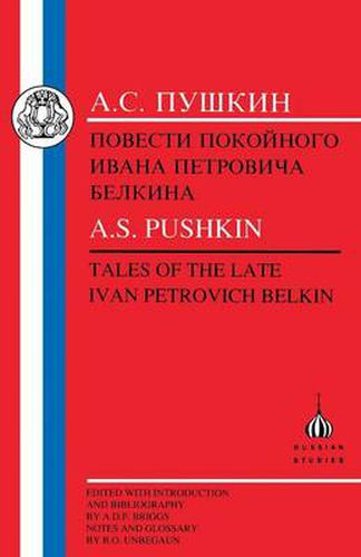 Cover image for Tales of Ivan Petrovich Belkin