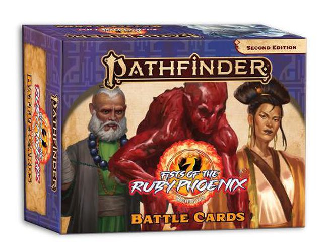 Cover image for Pathfinder RPG: Fists of the Ruby Phoenix Battle Cards (P2)