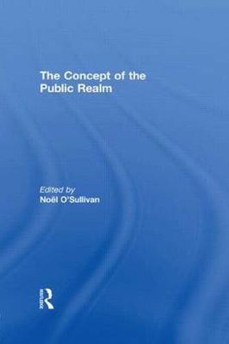 Cover image for The Concept of the Public Realm