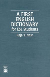 Cover image for A First English Dictionary: For ESL Students