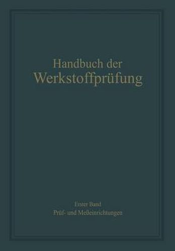 Cover image for Pruf- Und Messeinrichtungen