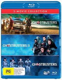 Cover image for Ghostbusters / Ghostbusters II / Ghostbusters - Afterlife | 3 Movie Franchise Pack