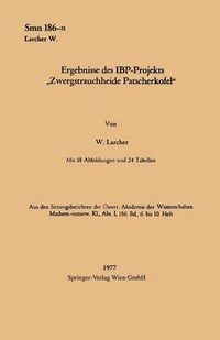 Cover image for Ergebnisse Des Ibp-Projekts  Zwergstrauchheide Patscherkofel