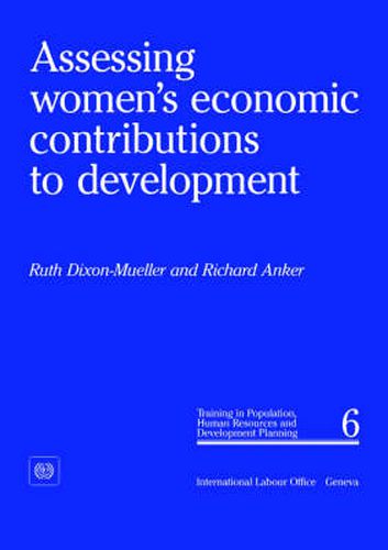 Cover image for Assessing Women's Economic Contributions to Development (PHD 6)