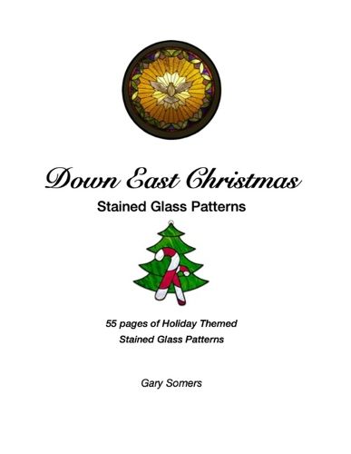 Cover image for Down East Christmas Stained Glass Patterns